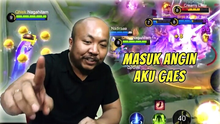 KETUA NAGA HITAM LAGI MASUK ANGIN !!!