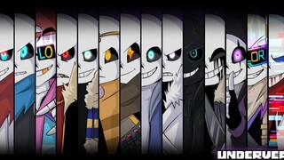 【UNDERTALE高燃混剪】这才是真正的Underverse！地域之诗