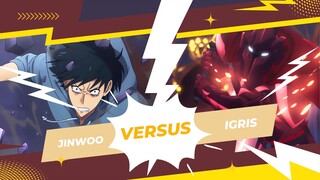 Jinwoo vs Igris | Pertarungan Jinwoo Vs Igris Dalam  Merebutkan takhta kosong.