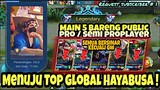 Menuju Top Global Hayabusa ! Main Bo 5 sesuai request kalian ! Stenly Hayabusa Gameplay !