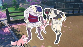 神子，跳起来