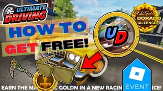 [Roblox Event 2022!] How to get 24kGoldn Challenge Completed badge for FREE ITEM in Ultimate Driving