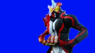 Flame Swordsman BB melakukan gerakan piston berkecepatan tinggi.