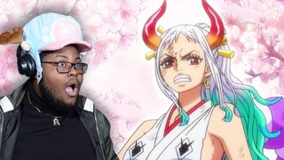 YAMATO TOOK 100 SHOT AND SHE IS STILL HOT WHITEBEARD COULD NEVER LOL ONE PIECE EPISODE 1007 REACTION