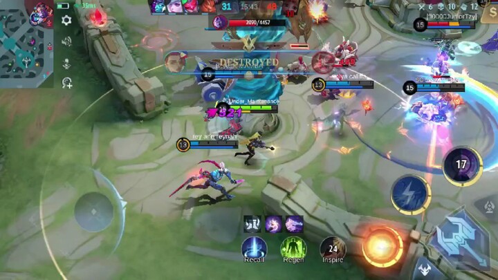 Lesley gameplay | Mlbb