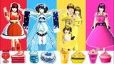 PILIH KARAKTER SPONGEBOB SESUAI MAKANAN 1 WARNA MERAH PINK!CELINE Jadi ANIME!SAKURA SCHOOL SIMULATOR