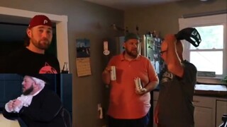 Kevin Pushes Joe in Psycho Dad's Pool Webber's Reaction