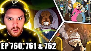Big Moms Assassin! | One Piece REACTION Episode 760, 761 & 762