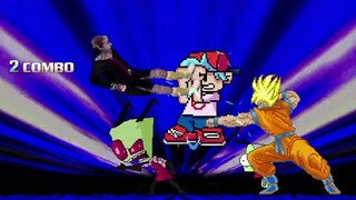 AN Mugen Request #2123: Quico & SSJ Goku VS Zim & Boyfriend