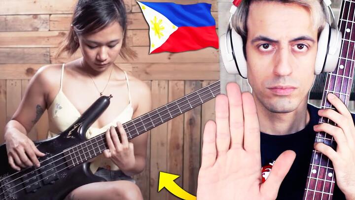 This Filipino Bassist Must Be STOPPED (Bass Battle)