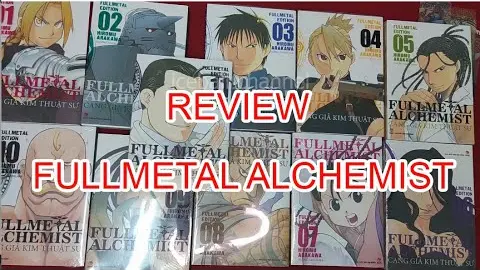 Review] manga FULLMETAL ALCHEMIST - nxb kim đồng - Bilibili
