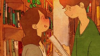 The first heartbeat in the library, that's where our love began