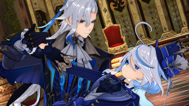 [Genshin Impact MMD] Cantrera Masquerade of the Guilty Sinner Dance "Navilette x Funina"