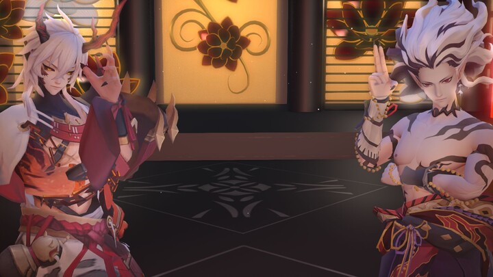 [Ibaraji] [Onmyoji MMD] The official MMD is too addictive! Onmyoji's Xiaoxiao Ancient and Modern! By