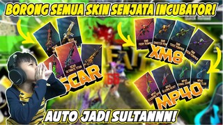 BORONG SEMUA SKIN INCUBATOR SCAR, XM8, & MP40! AUTO JADI SULTAN KITA GUYSSS!!!