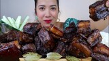 ADOBONG IGA | ADOBONG TUYO NG BATANGAS | MUKBANG with RECIPE | FILIPINO FOODS