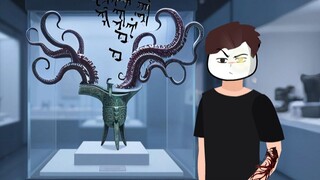 [K-series novel: I am a great being] Episode 1: Inside the museum, strange bronze artifacts and port