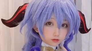 【Mushroom】Gan Yu cos❤ Do you want to work overtime together? Coconut Sheep Shake ⚡Phut Hon