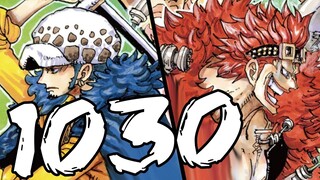 One Piece Chapter 1030 Reaction - TRAFALGAR LAW AND EUSTASS KID MASTERCLASS?! ワンピース
