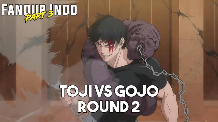 Toji vs Gojo Round 2 Part 3 | Jujutsu Kaisen FanDub Indo