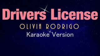 DRIVERS LICENSE - Olivia Rodrigo (KARAOKE VERSION)