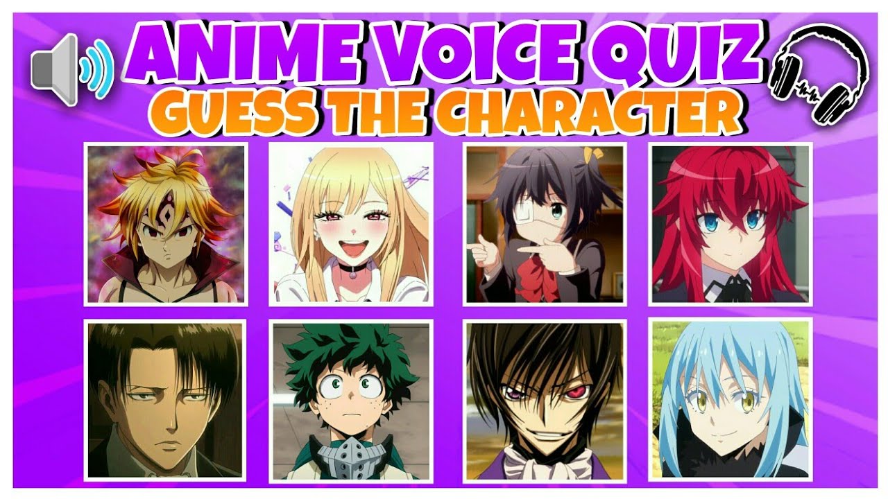 Ultimate Anime Character Trivia 2023 - Guess The Anime Character | WeebQuiz