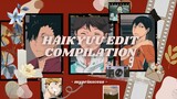 Haikyuu Edits That Are A Chef’s Kiss