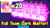 Got Full Team Of Dark Matter Galaxy Fox Mythical! - Pet Simulator X Roblox