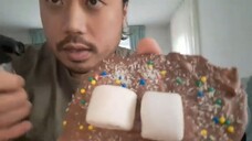 ASMR TORCH ROASTED CHOCOLATE MARSHMALLOWS🔥🔥🍫🍬 (Eating Sounds)