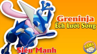 Pokemon UNITE - Greninja Ếch Lướt Sóng Một Lướt Một Mạng Quarakill Quá Đơn Giản