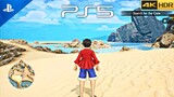 (PS5) One Piece Odyssey is BEAUTIFUL | 4K HDR 60 FPS Gameplay - NEW ONE PIECE GAME