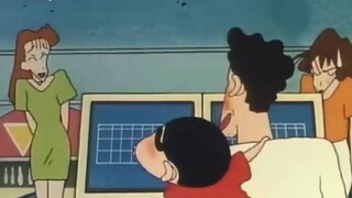 "Pengeditan adegan terkenal Crayon Shin-chan" Shin-chan: "Lihat, ini besar sekali."