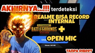 RECORD AUDIO INTERNAL DAN OPEN MIC DI HP REALME - PUBG Mobile Indonesia