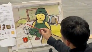 Lukisan-lukisan maestro seni muda ini sangat dekat dengan seni, tetapi sangat jauh dari ujian seni.