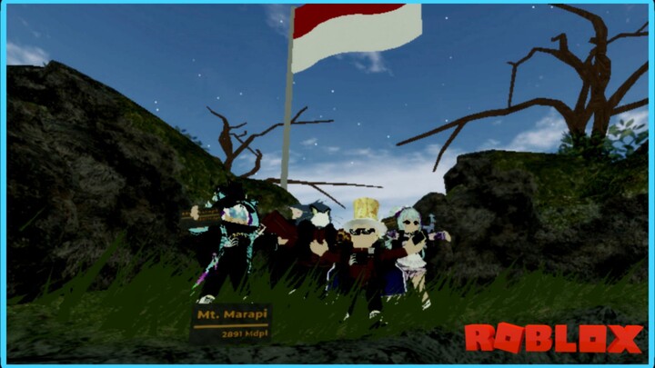 MENDAKI GUNUNG MARAPI |  ROBLOX INDONESIA