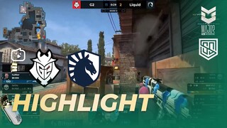 [HIGHLIGHTS] G2 VS LIQUID | CHALLENGERS STAGE | PGL MAJOR ANTWERP 2022