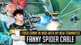 I tried Fanny in Indo with my new teammates | Fanny Spider Cable
