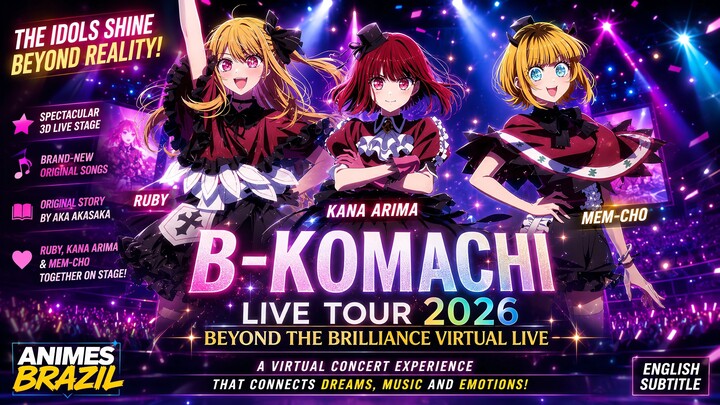 B-Komachi Live Tour 2026 – Beyond the Brilliance Virtual Live