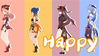 [ Genshin Impact MMD]✦ Make you happy ✦ Liyue Sweet Girl