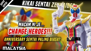 REVIEW CHANGE HEROES ZENKAISER!!! SUPER SENTAI ANNIVERSARY PALING TERBAIK🤣