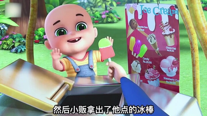 A poor little boy who can’t bring himself to spend money on anything he buys!