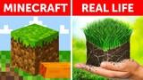 What if Minecraft was real life?