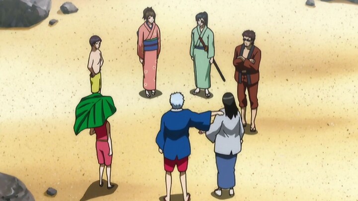 Those who understand Gintama know how deep the door is in the sloppy painting style