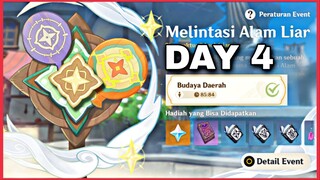 MELINTASI ALAM LIAR DAY 4 | PRIMOGEM GRATIS GENSHIN IMPACT