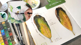 Fountain pen light colours｜Nature Series｜P3 A Magnolia Leaf
