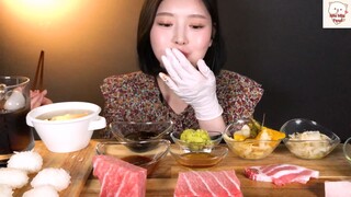 Thưởng thức Sashimi cá ngừ béo ngon 3 #MiuMiuFood