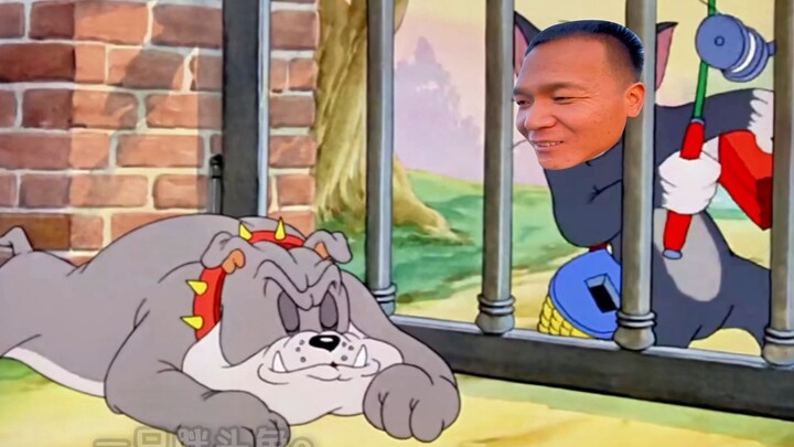 潘宏逗狗