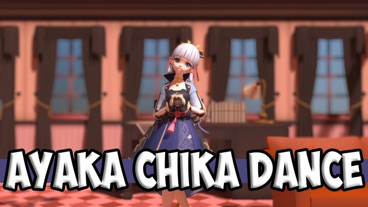 Ayaka Chika Dance - Genshin Impact MMD