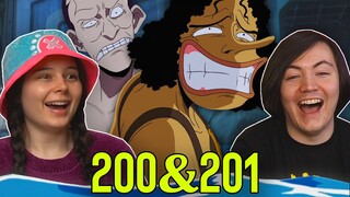 CONDORIANO THE BEST STRAWHAT 👒 One Piece Ep 200 & 201 REACTION & REVIEW