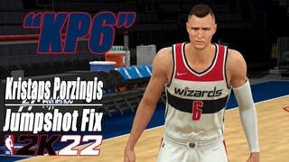 Kristaps Porzingis Jumpshot Fix NBA2K22